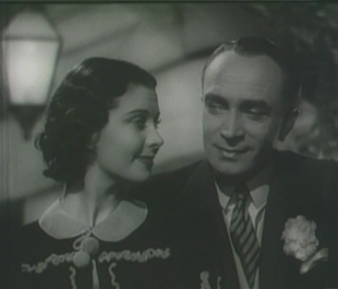 Vivien Leigh and Conrad Veidt in Dark Journey (1937)
