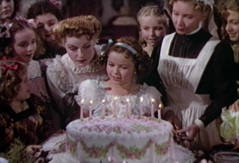 Anita Louise and Shirley Temple in The Little Princess (1939)